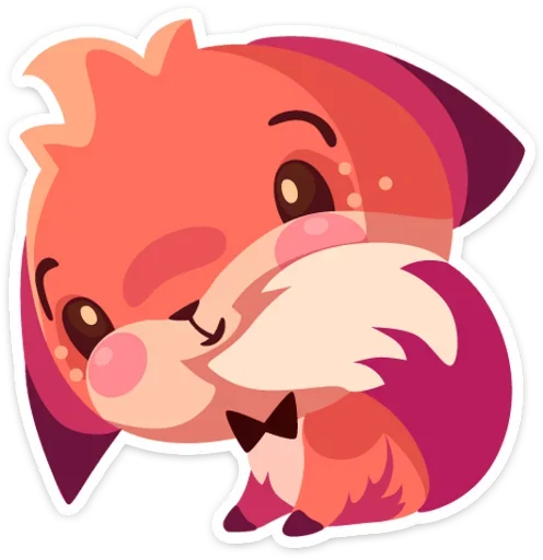Sticker Фокси • Foxy   (@TgSticker) - 10