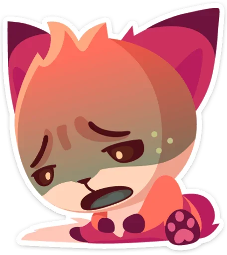 Sticker Фокси • Foxy   (@TgSticker) - 7