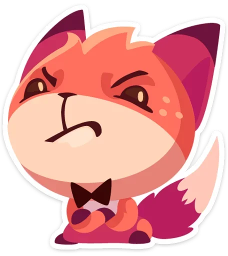 Sticker Фокси • Foxy   (@TgSticker) - 4