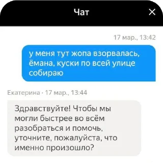 Sticker Ногами курьера - 4