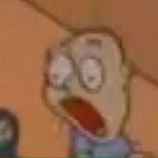 text cartoon painting