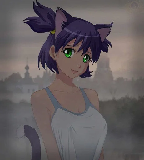 аниме мультфильм cg иллюстрация