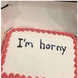 Sticker forever horny - 1