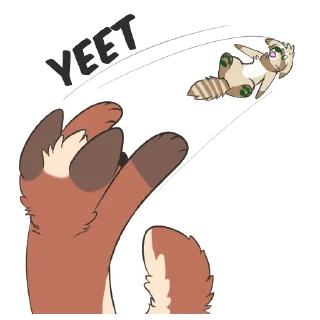 Стикер ForgiFuzzbutt - 2