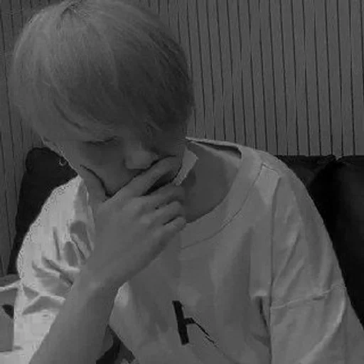 person human face black and white