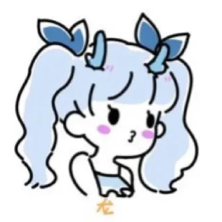 Стикер i ♡ u @zztumnm - 11