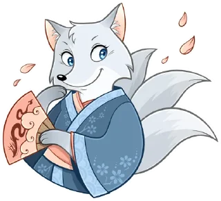 Sticker Лисик (@Fealosse) - 4