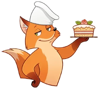 Sticker Лисик (@Fealosse) - 6