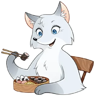 Sticker Лисик (@Fealosse) - 9