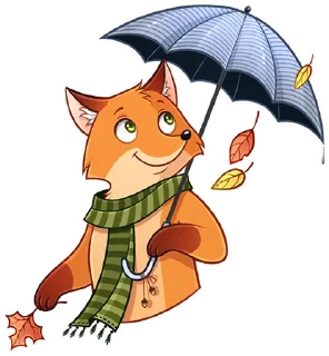 Sticker Лисик (@Fealosse) - 11