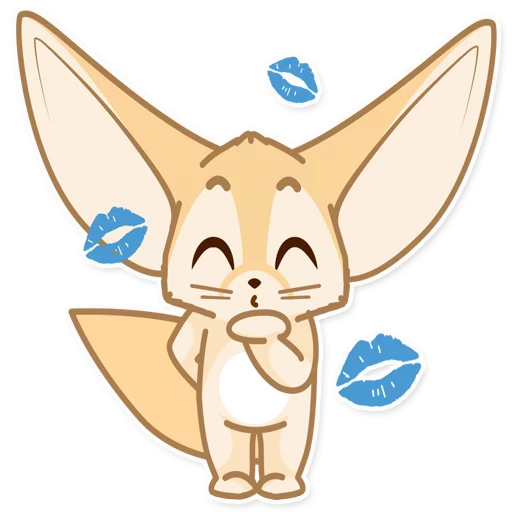 Стикер fox_ask - 1