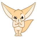 Sticker Лисёнок Аск - 3