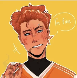 Sticker Лисы - 6