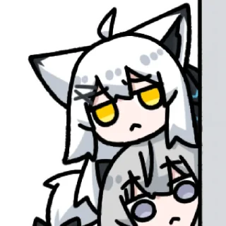 Стикер 狐神凪 @zhaxia_cn - 4