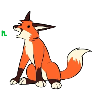 Sticker Fox Alphabet - 4