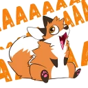 Стикер Fox Pack - 9