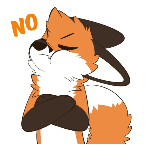 Sticker foxflea - 1