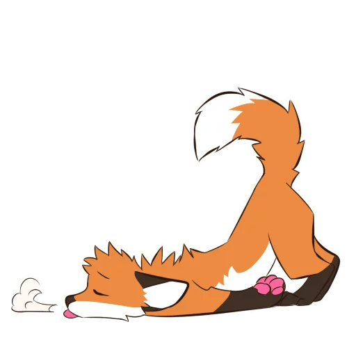 Стикер foxflea - 1