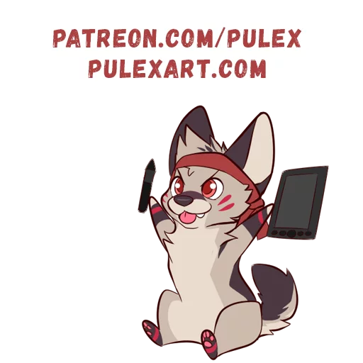 Стикер foxflea - 1