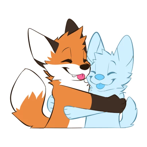 Стикер foxflea - 1