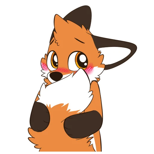 Sticker foxflea - 1