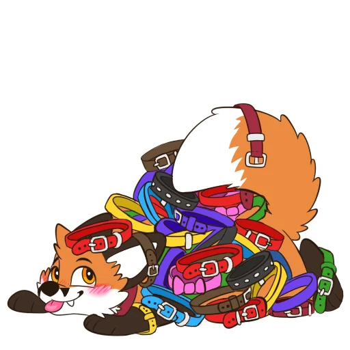 Стикер foxflea - 1