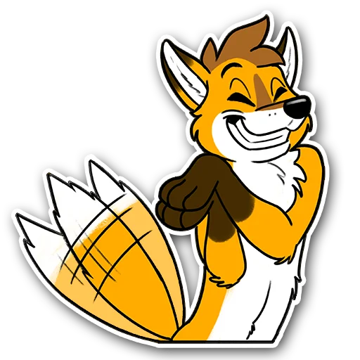 Стикер foxyfuchs - 1