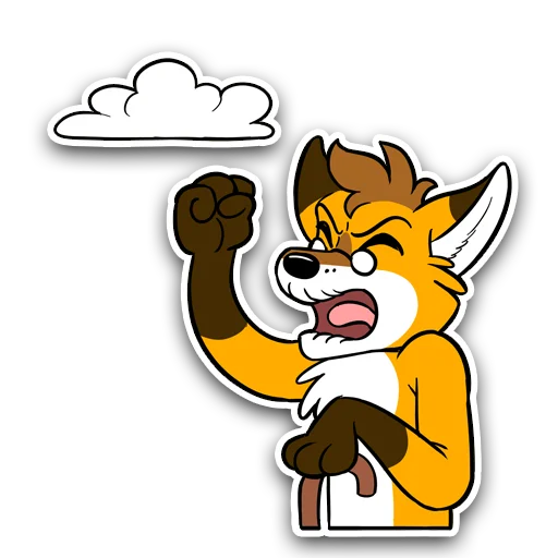 Sticker foxyfuchs - 1