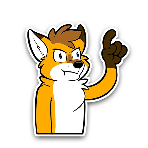 Sticker foxyfuchs - 1