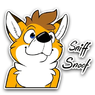 Sticker Foxbrush Tailwag - 11