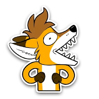 Sticker Foxbrush Tailwag - 7