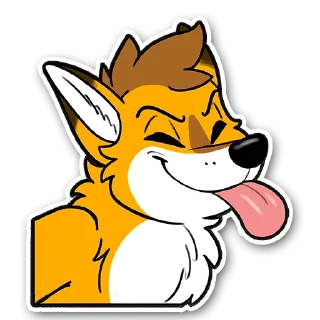 Sticker Foxbrush Tailwag - 9