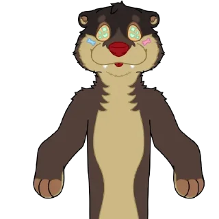 Стикер @Felixpup Sona Oakley Pupp - 1