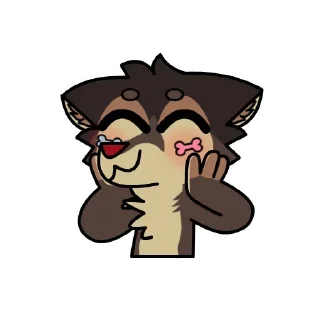 Стикер @Felixpup Sona Oakley Pupp - 10