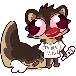 Стикер @Felixpup Sona Oakley Pupp - 7