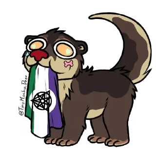 Стикер @Felixpup Sona Oakley Pupp - 5