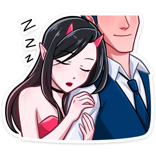 Стикер free_DevilAndSheDevil - 1