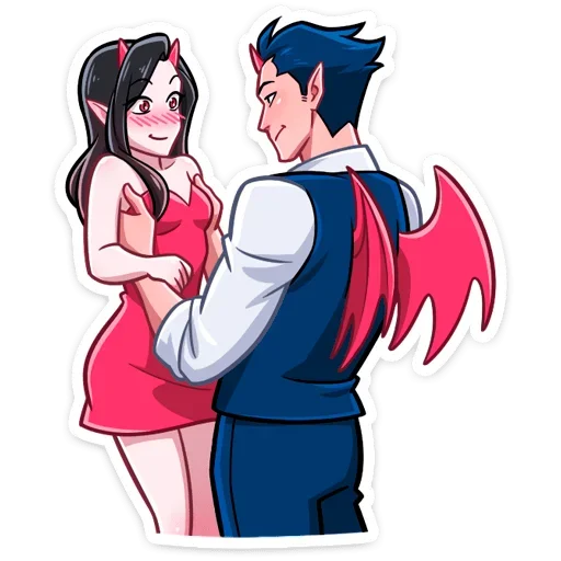 Стикер free_DevilAndSheDevil - 1