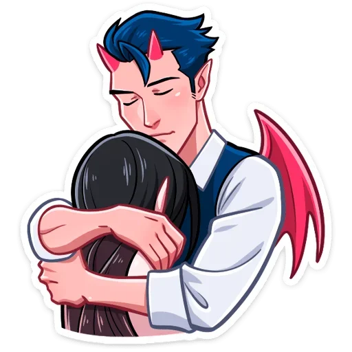 Стикер free_DevilAndSheDevil - 1