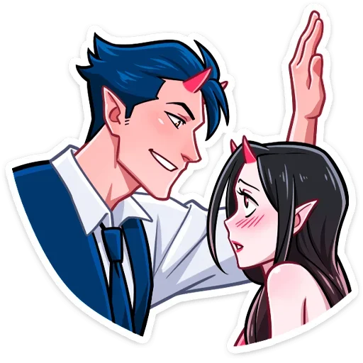 Стикер free_DevilAndSheDevil - 1