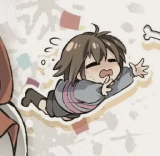 Sticker ғʀɪsᴋ @stickers_undertale - 1