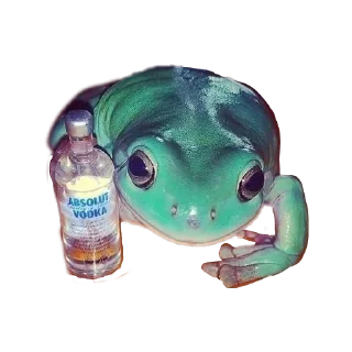 Стикер жабенятки - 6