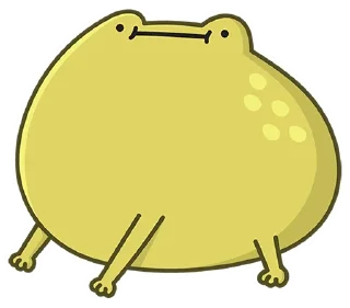 Sticker Лягушачий микс без текста @TgSticker - 2