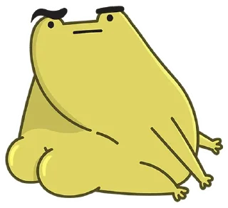 Sticker Лягушачий микс без текста @TgSticker - 7