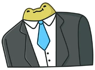 Sticker Лягушачий микс без текста @TgSticker - 8