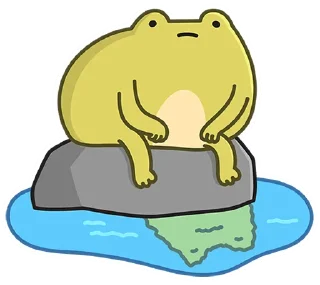 Sticker Лягушачий микс без текста @TgSticker - 9