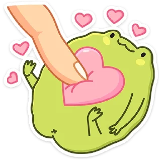 Sticker Лягушачий микс без текста @TgSticker - 6