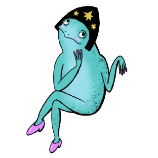 Sticker Царевны-лягушки @BurningHut - 0