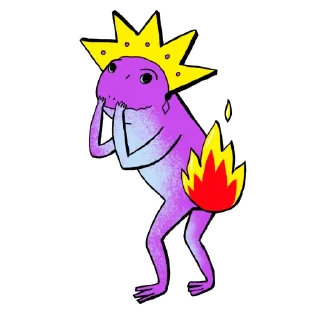 Sticker Царевны-лягушки @BurningHut - 10