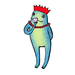 Sticker Царевны-лягушки @BurningHut - 4